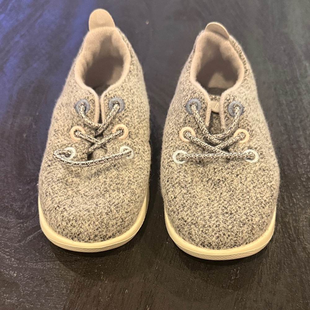 Allbirds Kids Sneakers in Gray and Cream